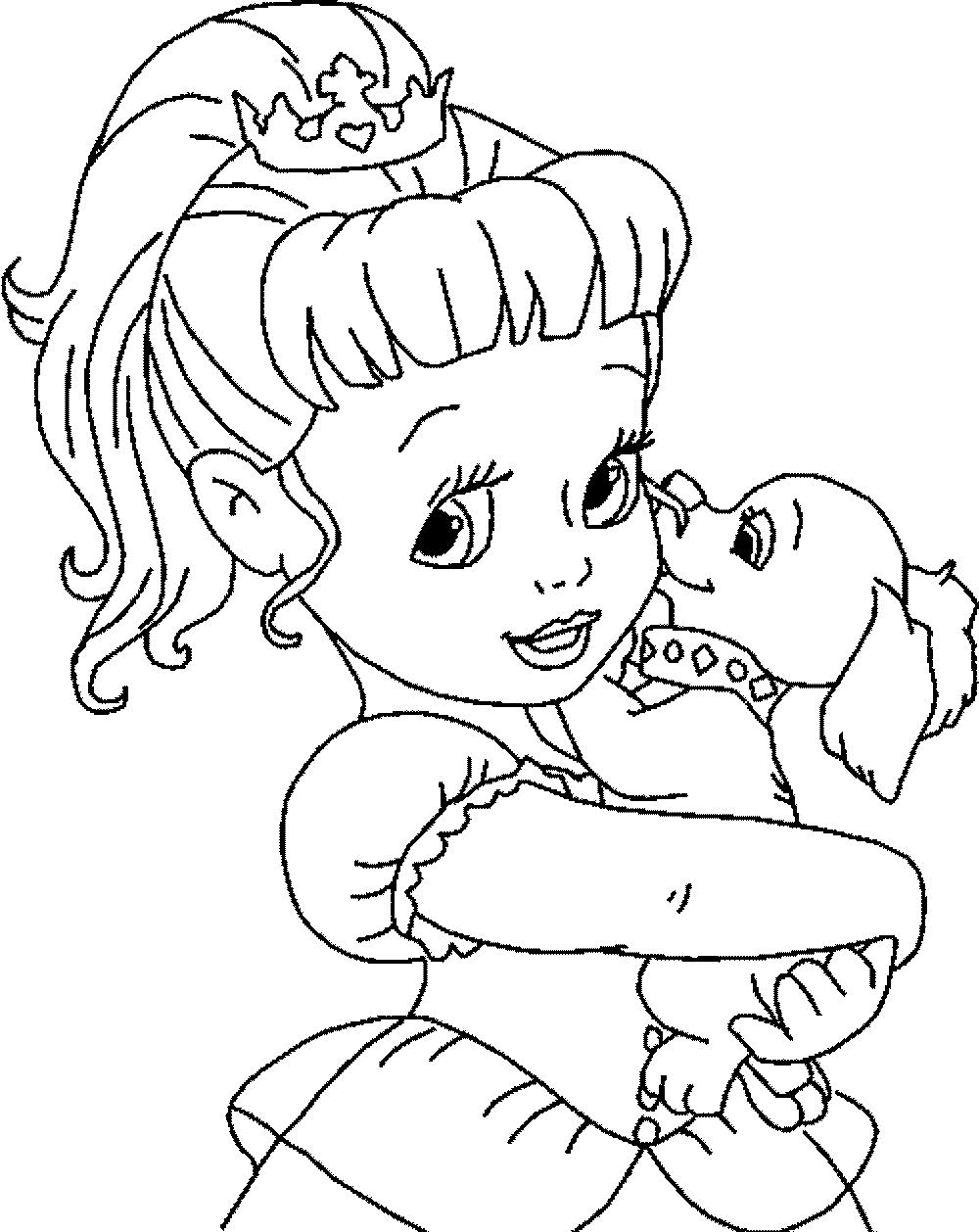 princess cinderella coloring pages games for girls - photo #18