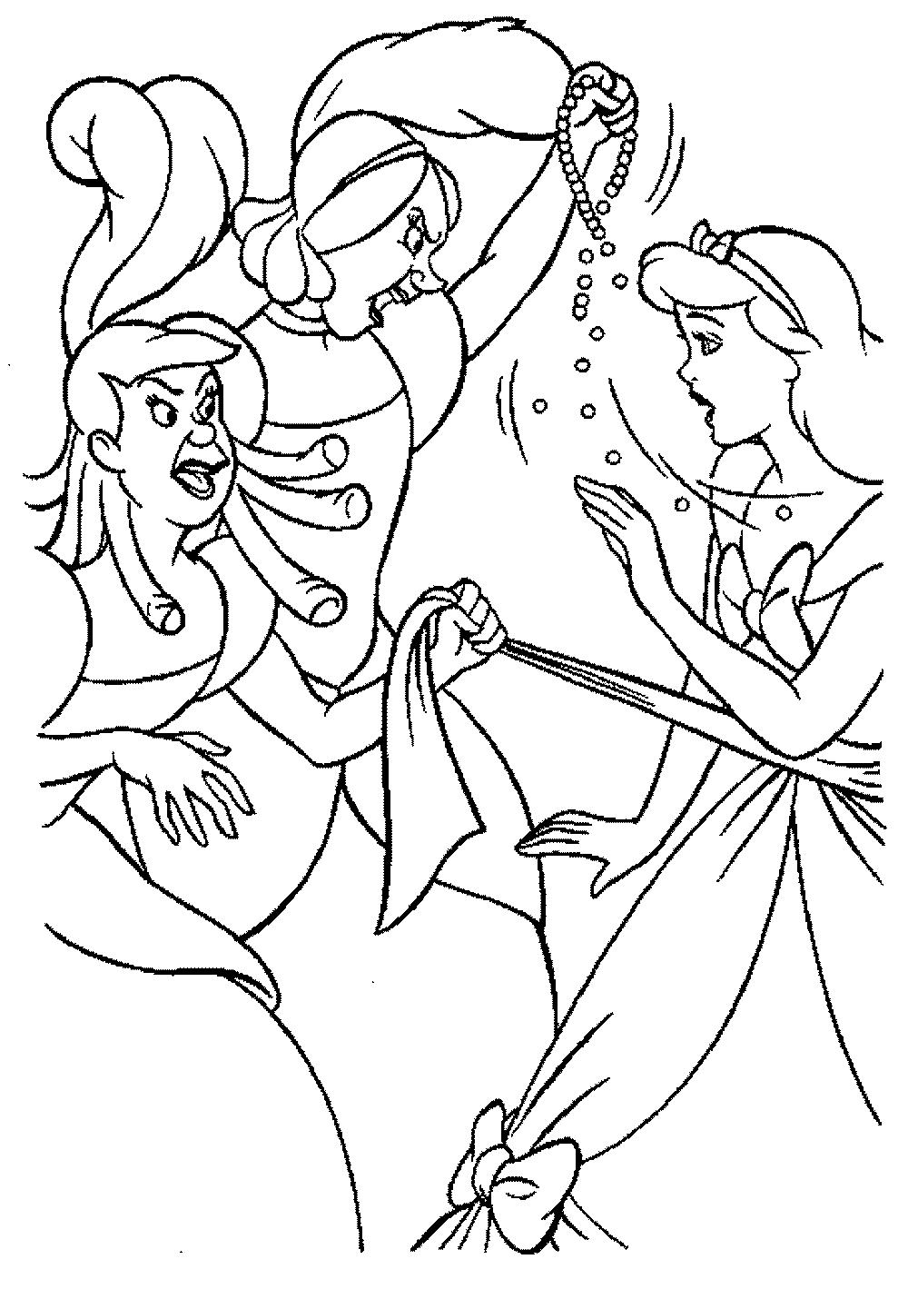 Print & Download - Impressive Cinderella Coloring Pages for Little Girls