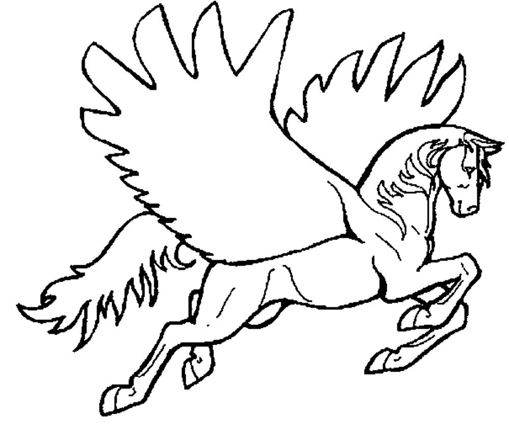 Fun Horse Coloring Pages for Your Kids Printable