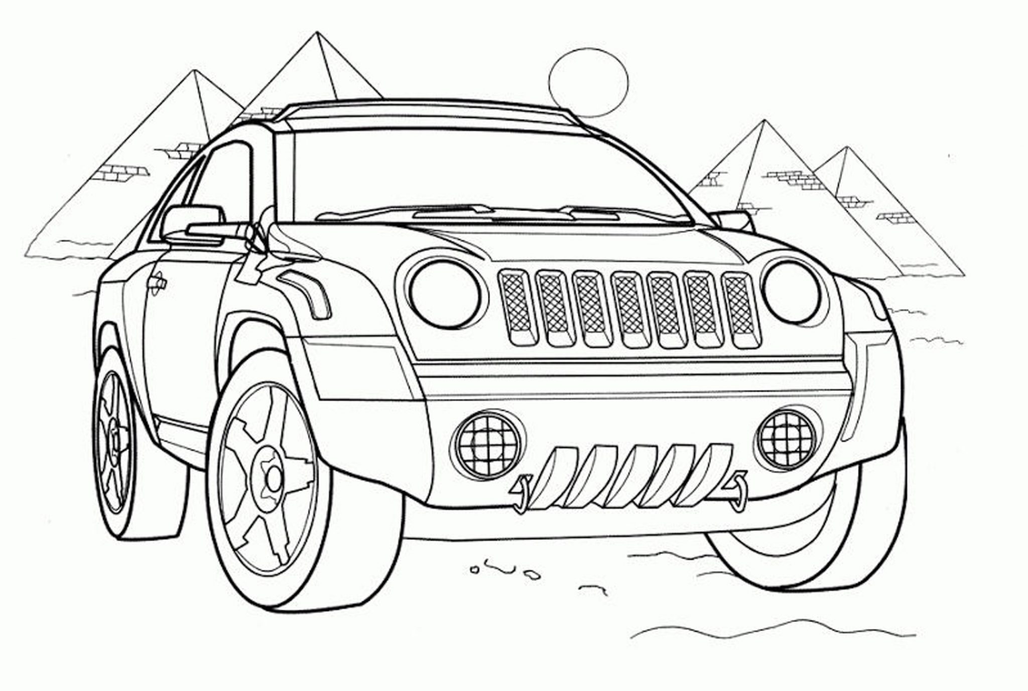coloring pages for boys cars     BestAppsForKids.com