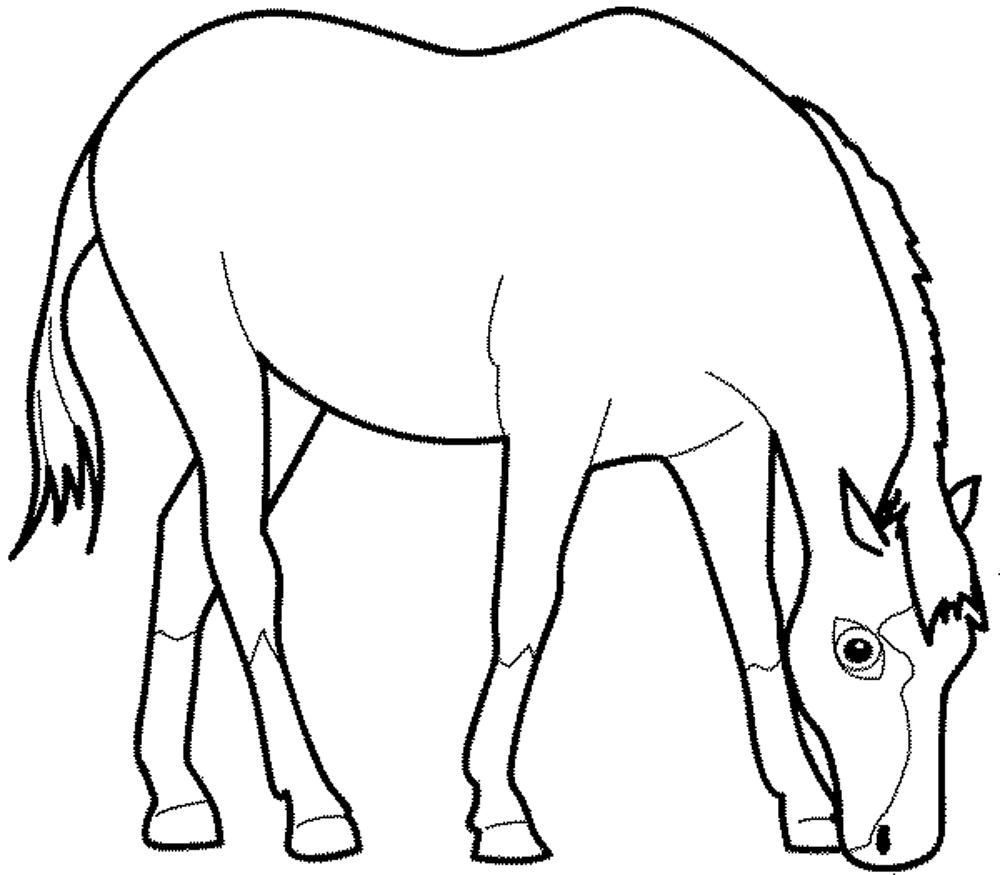 faked out horse coloring pages - photo #33