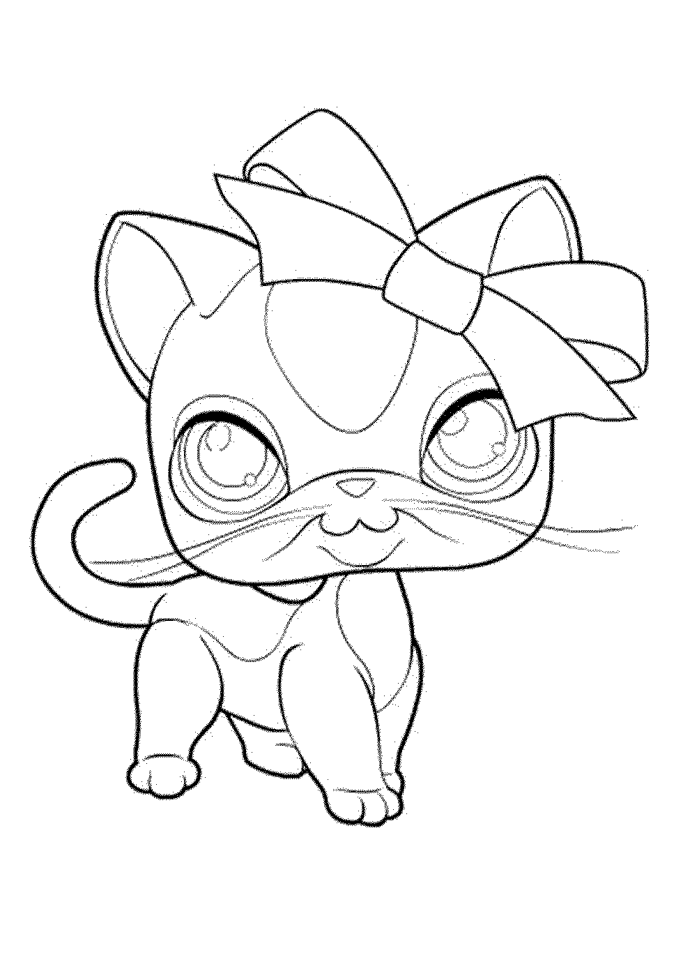 coloring pages of littlest pet shop