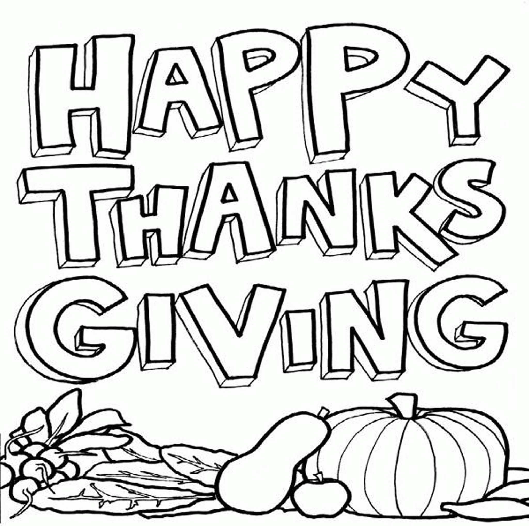 Download - Thanksgiving Coloring Pages, Kids Love Drawing and Coloring