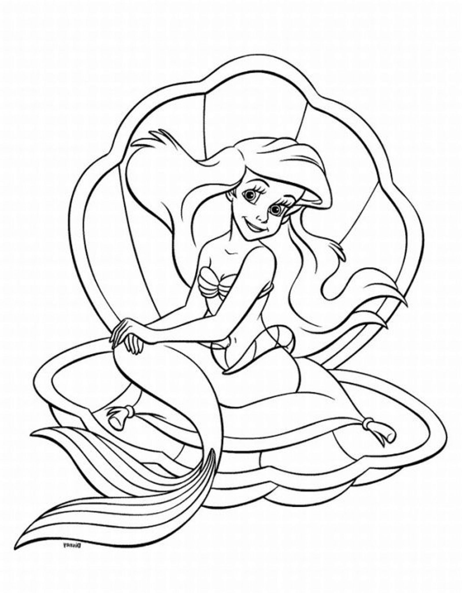 disney princess printable coloring pages