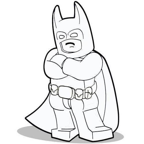Featured image of post Batman Coloring Pages Easy