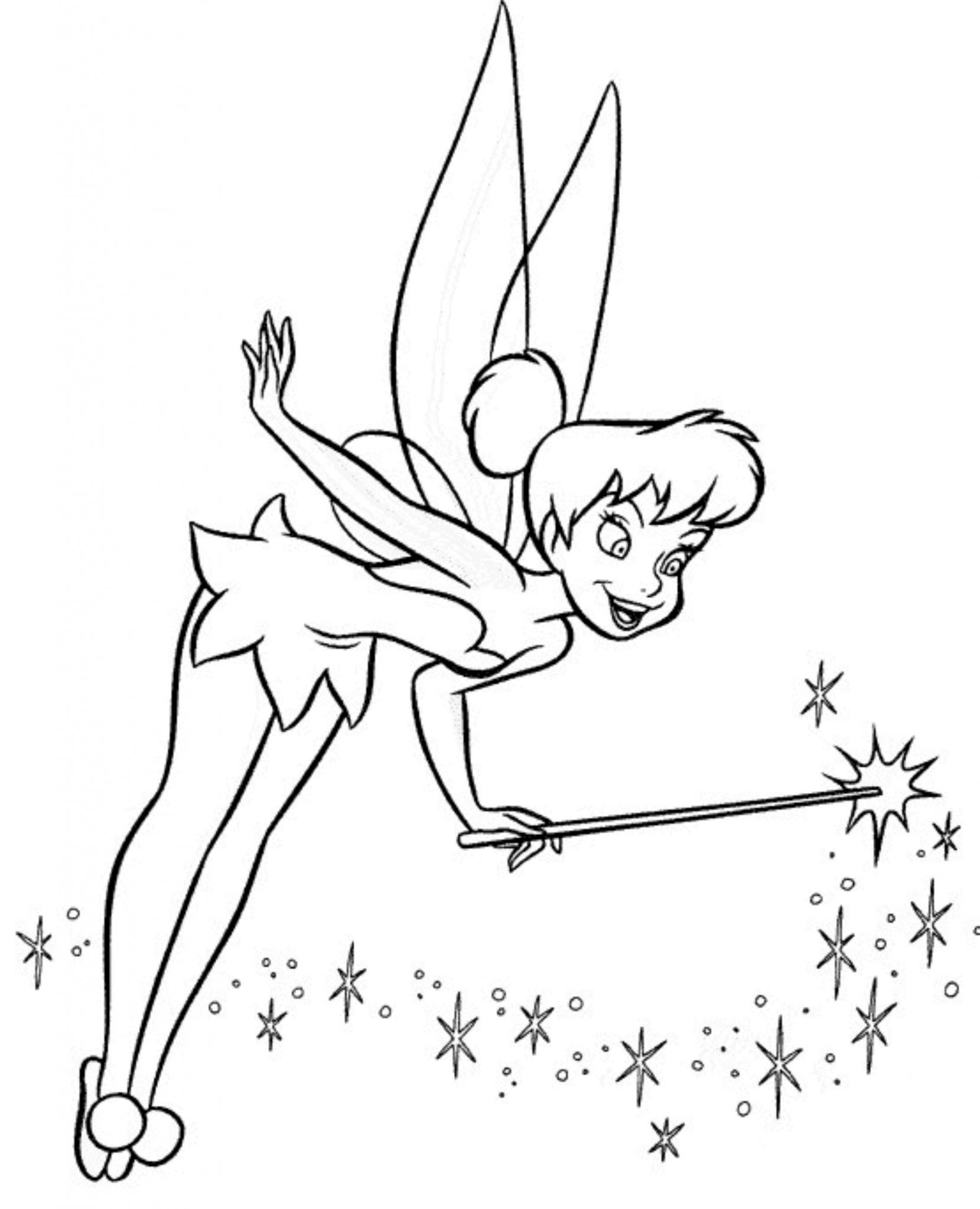fairy princess coloring pages