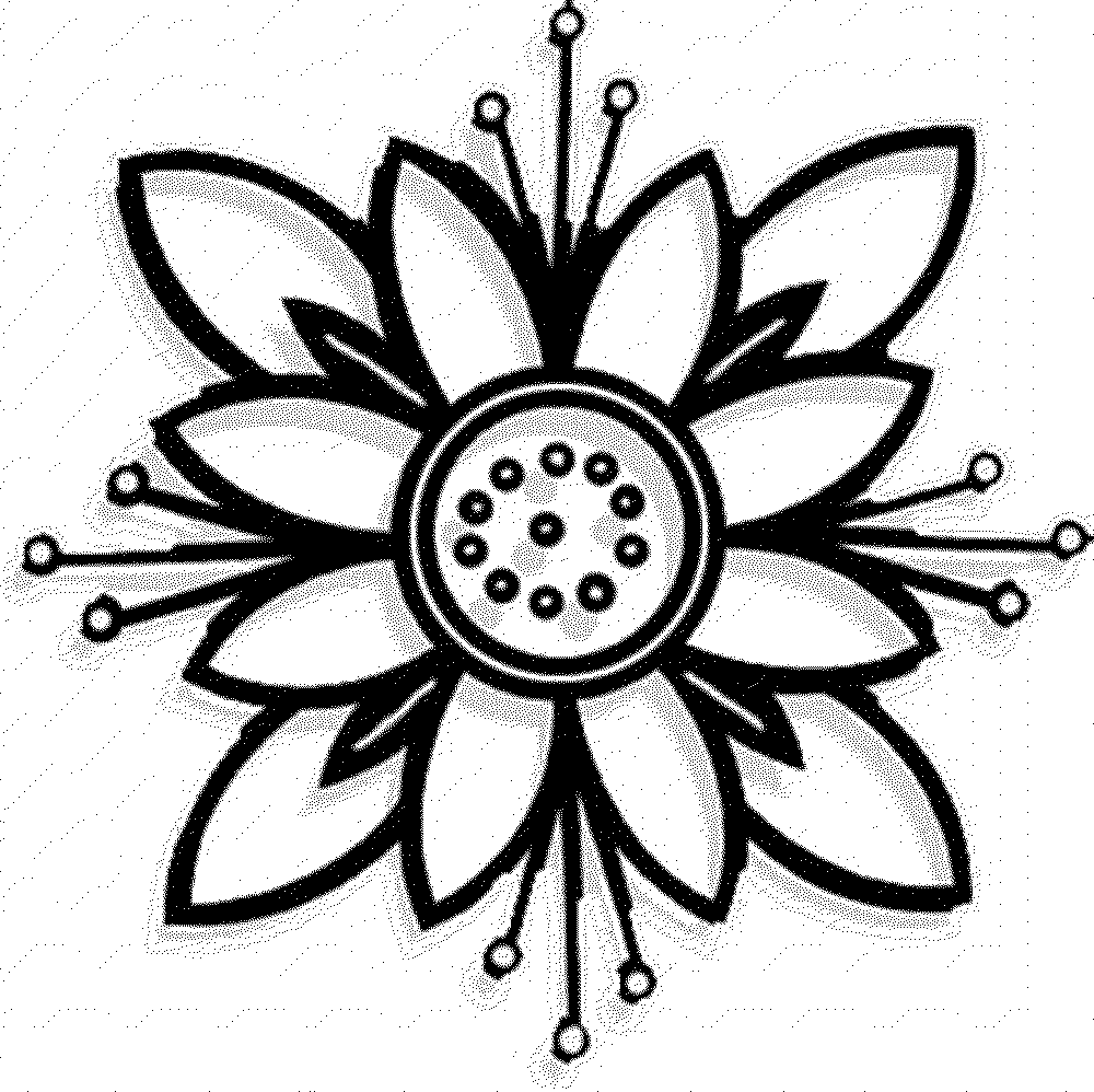 flower coloring pages free     BestAppsForKids.com