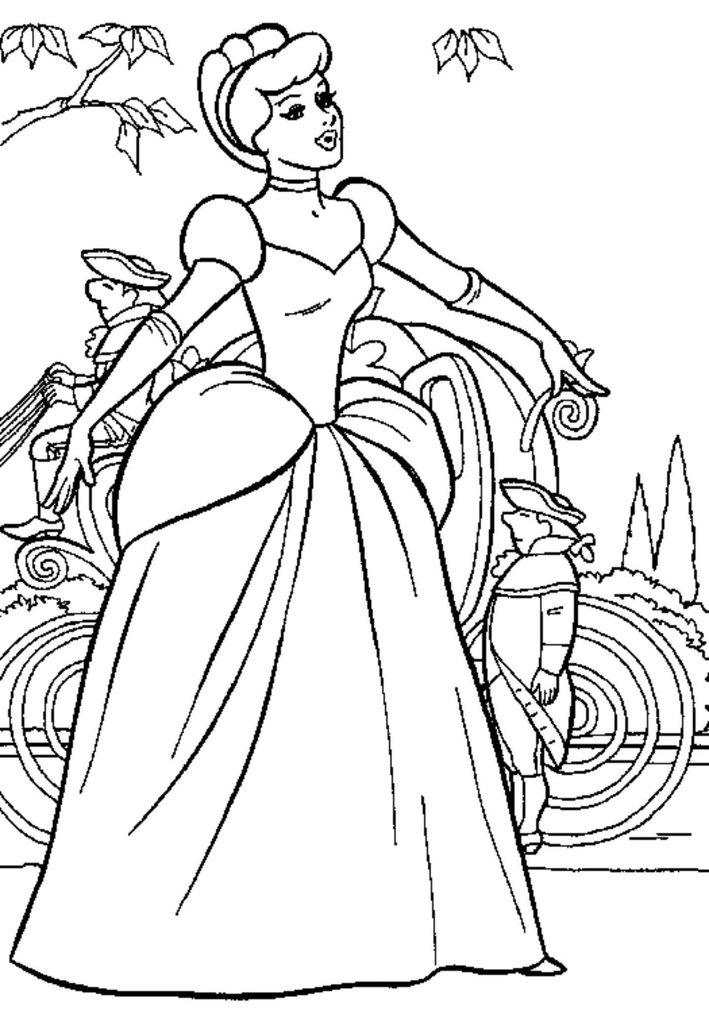 princess coloring pages support childs activity