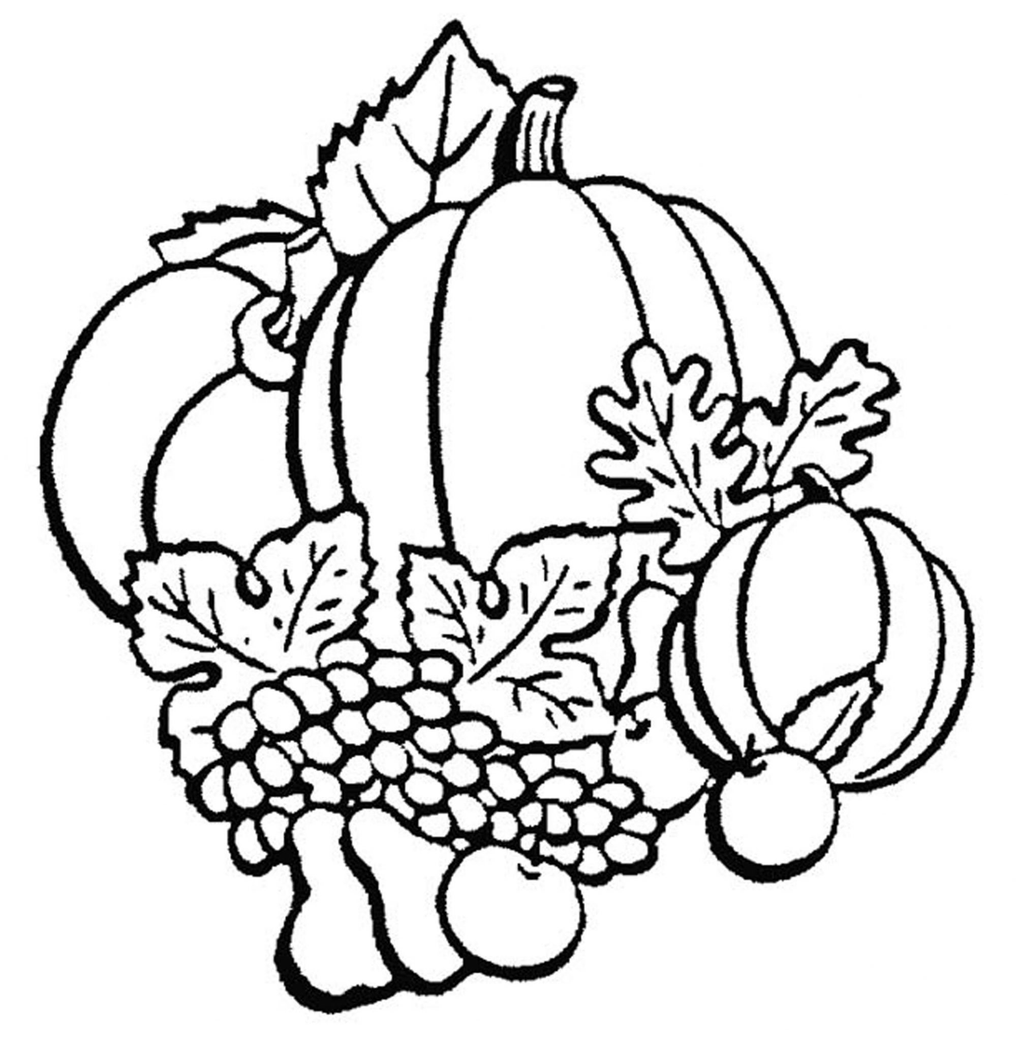 Print & Download - Fall Coloring Pages & Benefit of Coloring for Kids