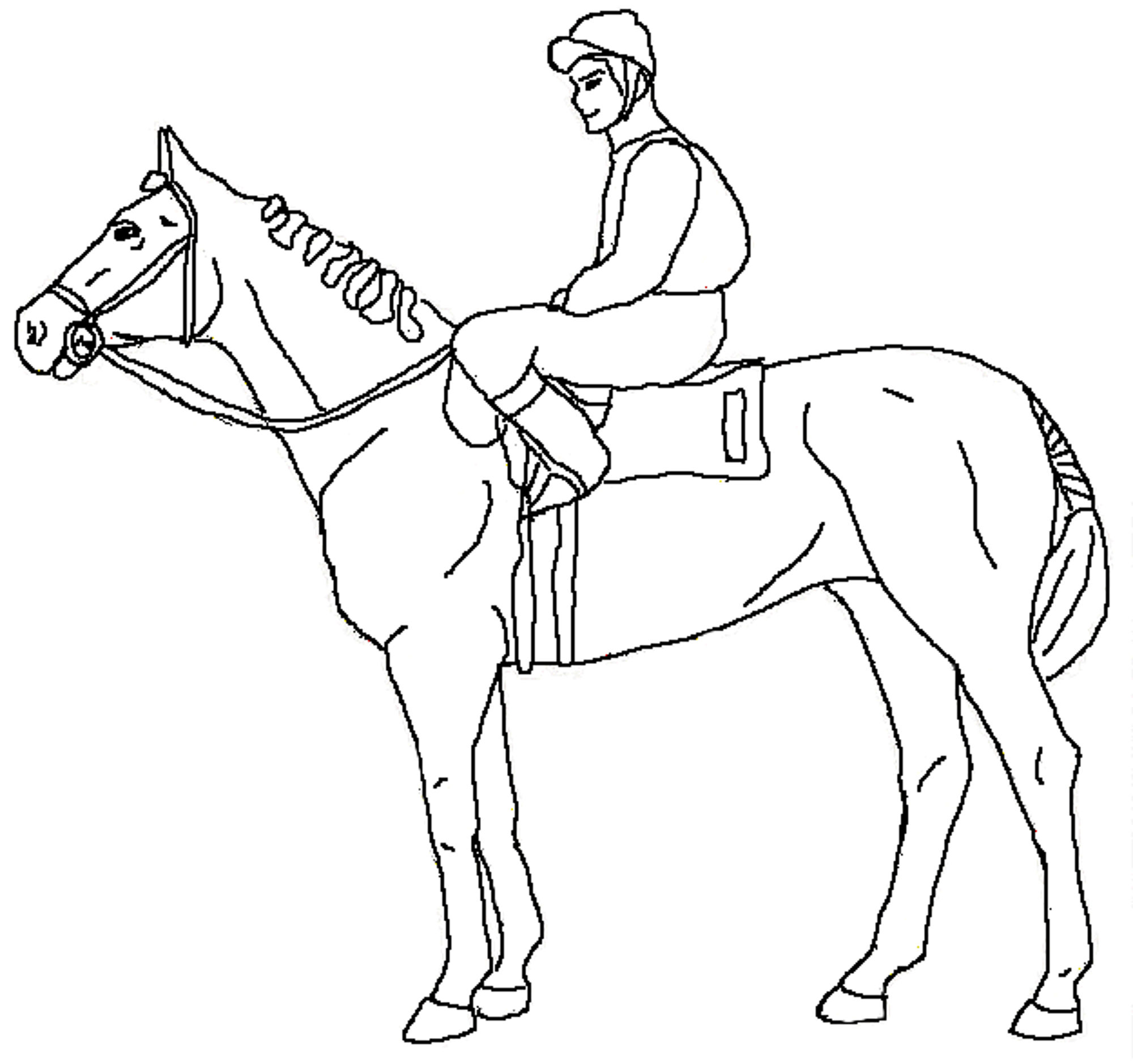 Download Fun Horse Coloring Pages for Your Kids Printable