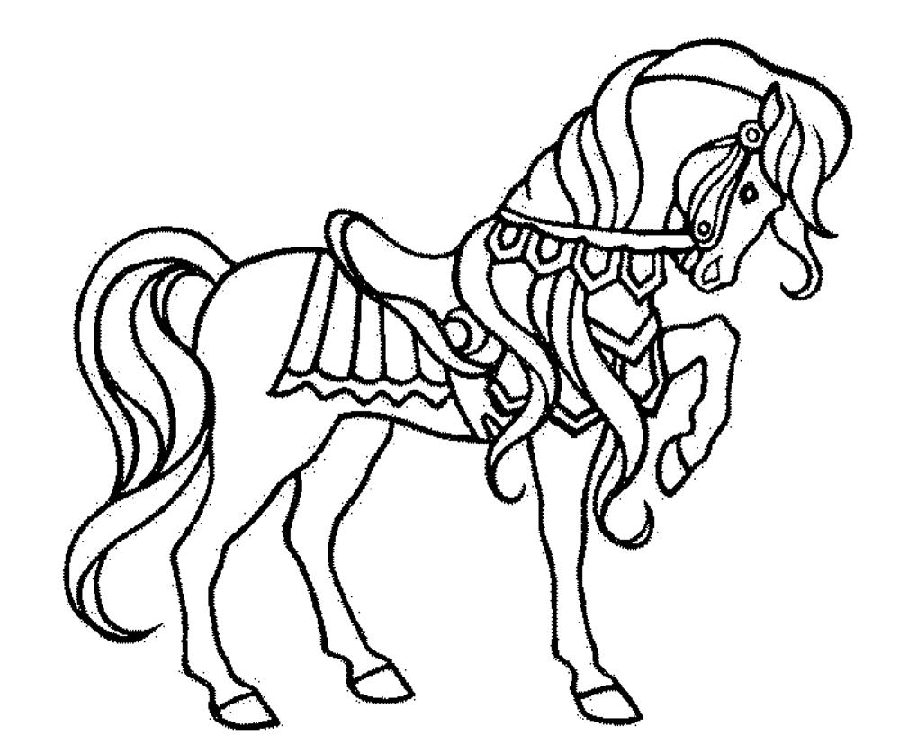 fun horse coloring pages for your kids printable