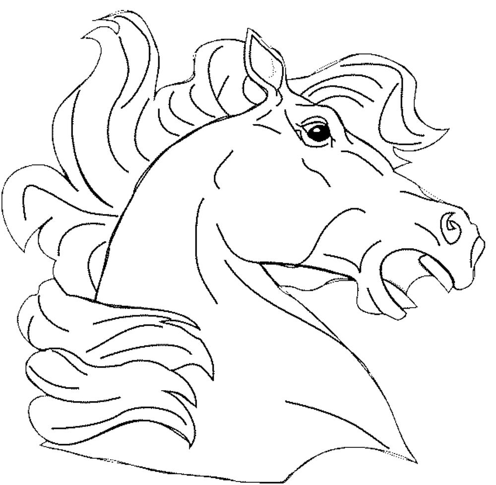 Fun Horse Coloring Pages for Your Kids Printable