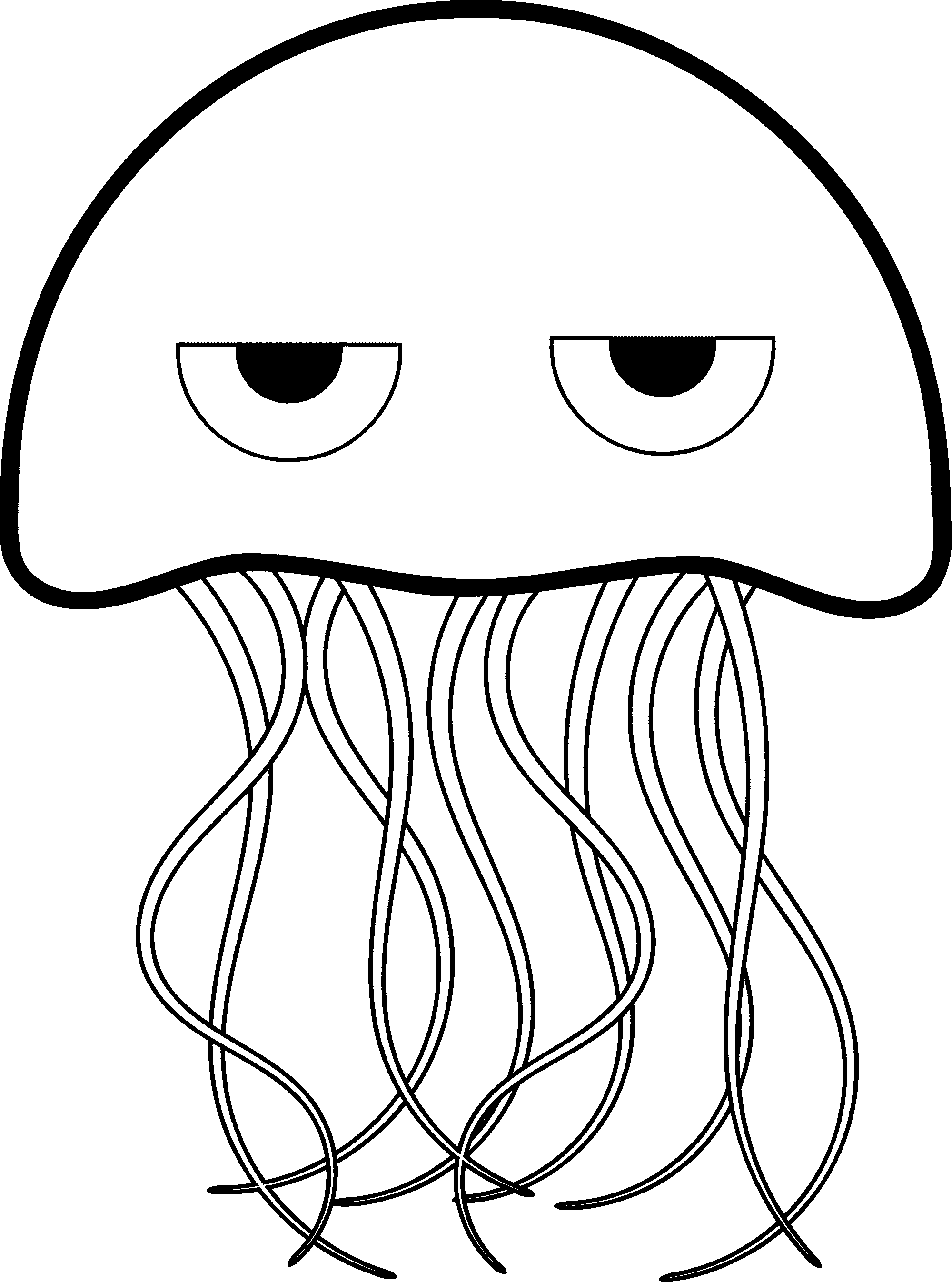 jelly fish coloring page     BestAppsForKids.com