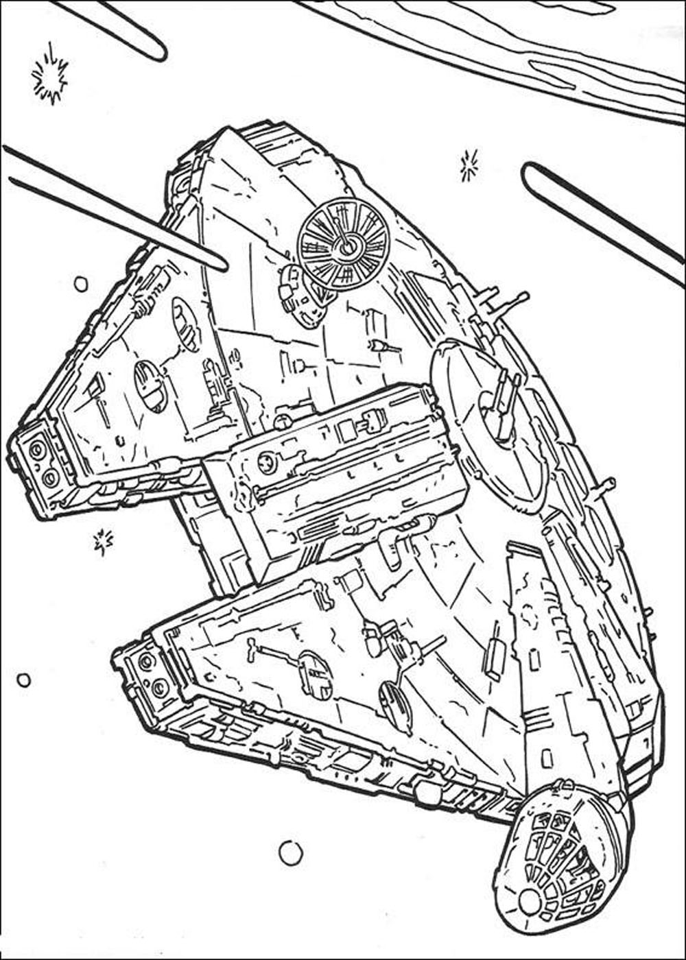 lego star wars coloring page