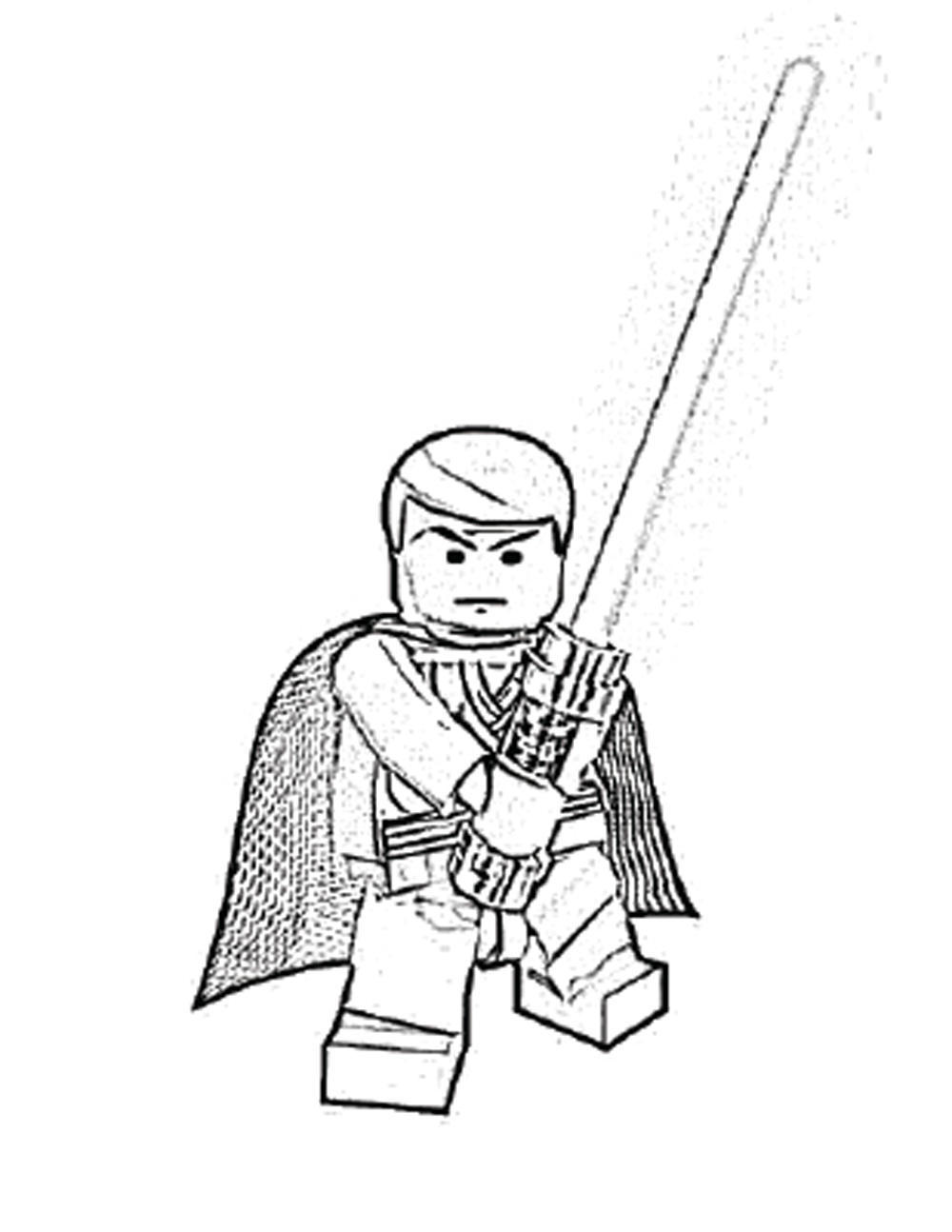 Create Your Own Lego Coloring Pages for Kids