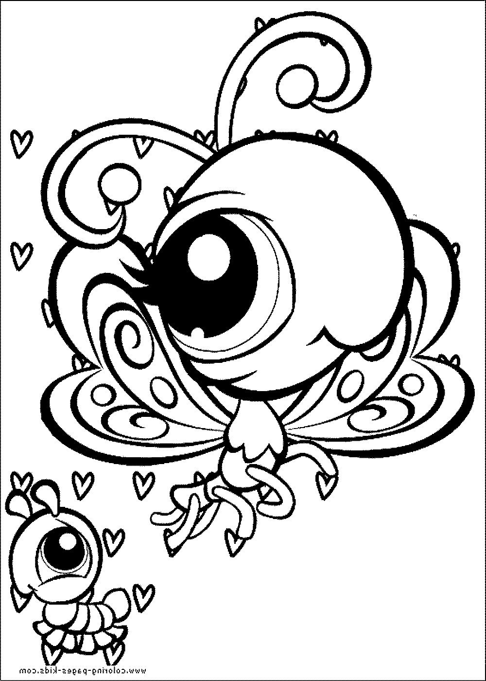 images littlest pet shop coloring pages - photo #40