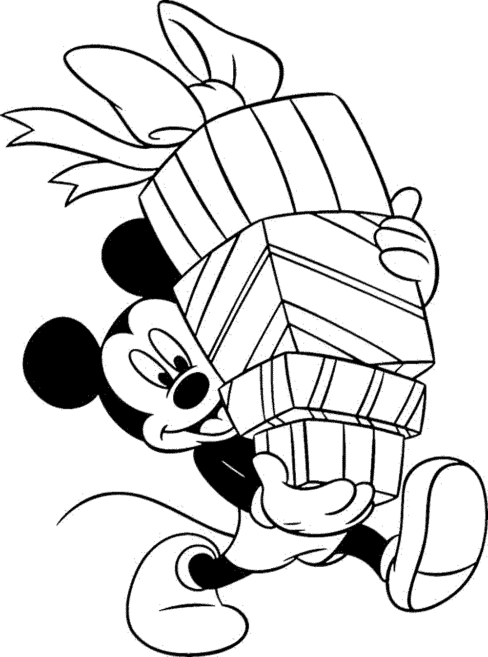 learning through mickey mouse coloring pages