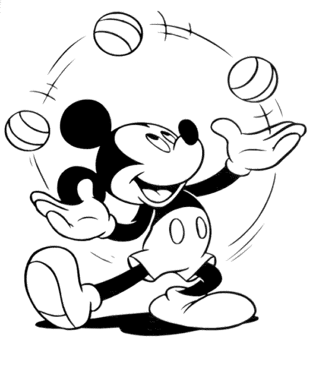 Download Learning Through Mickey Mouse Coloring Pages