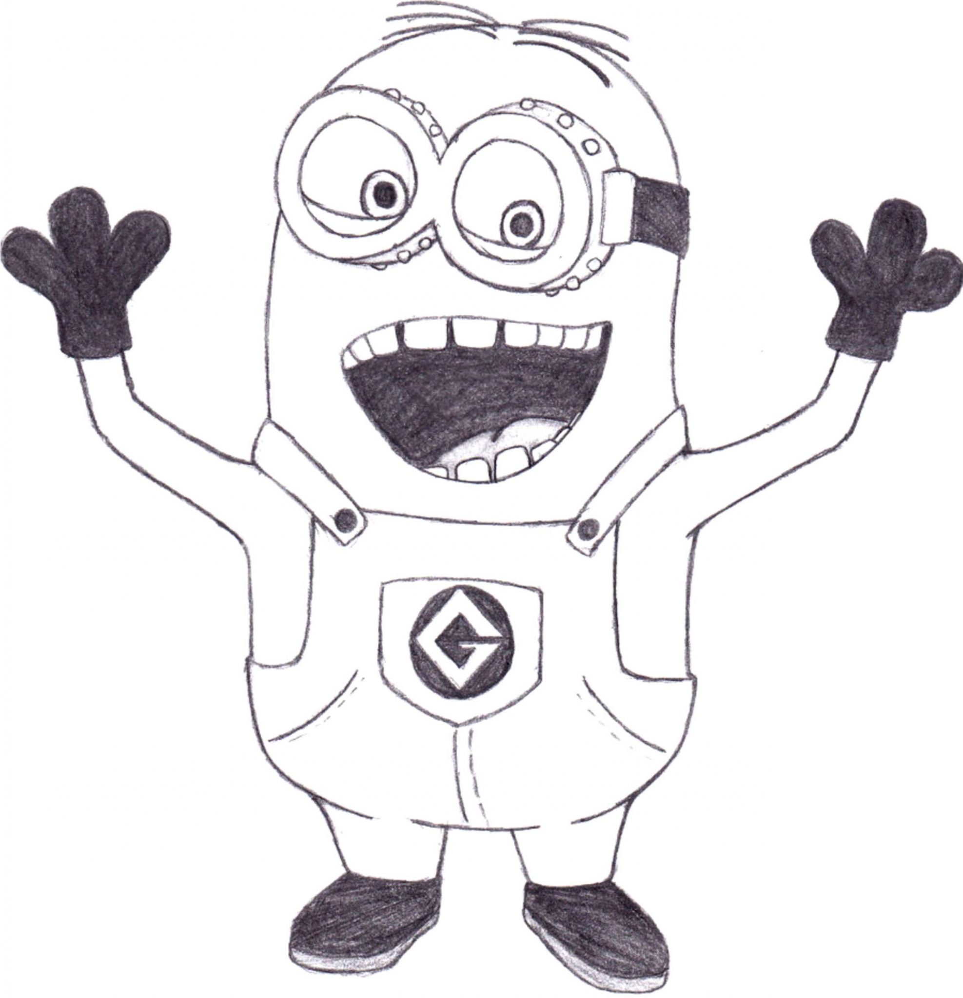 Print & Download - Minion Coloring Pages for Kids to Have ...