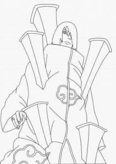 Printable Naruto Coloring Pages to Get Your Kids Occupied