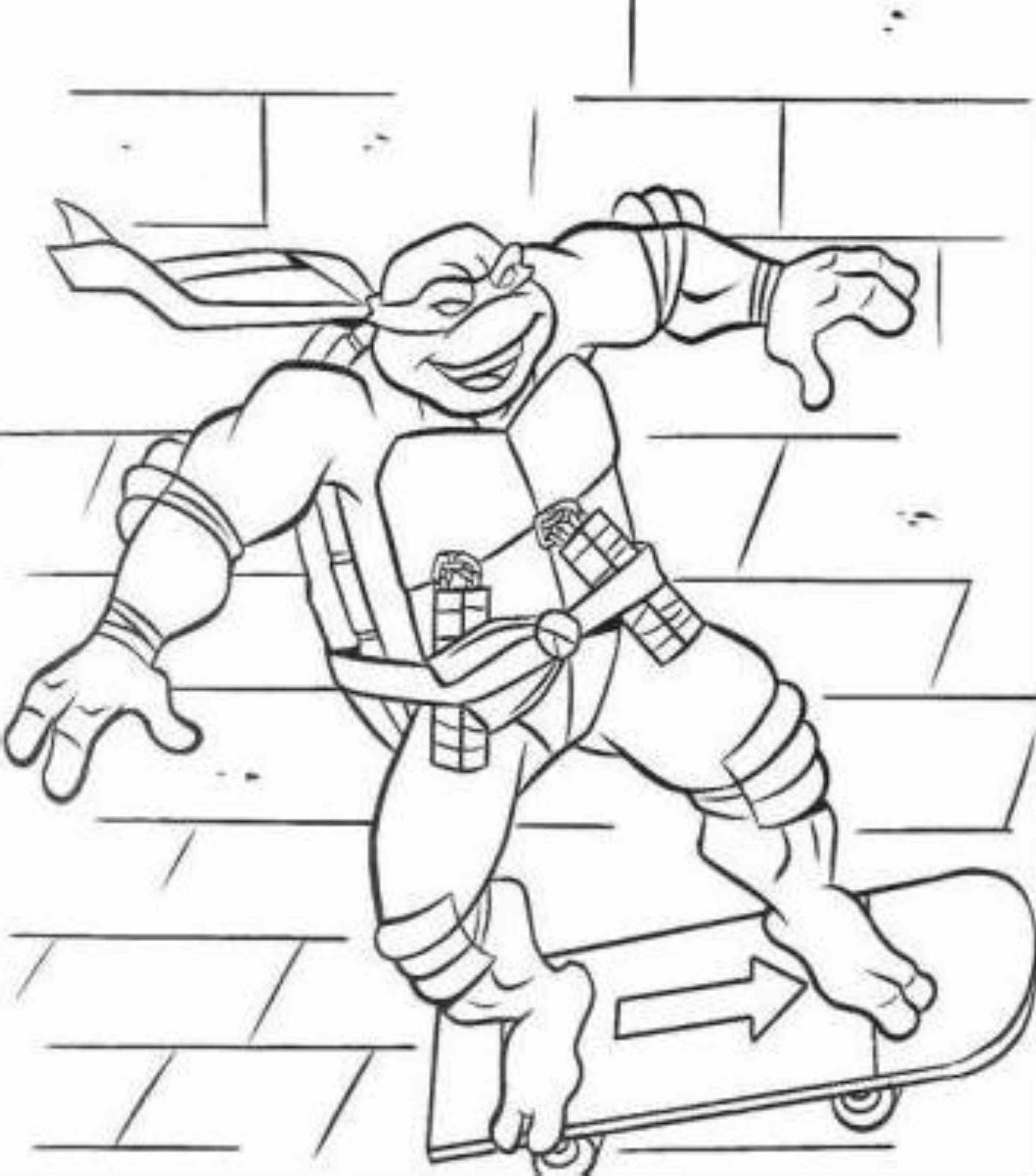ninja turtle coloring pages online     BestAppsForKids.com