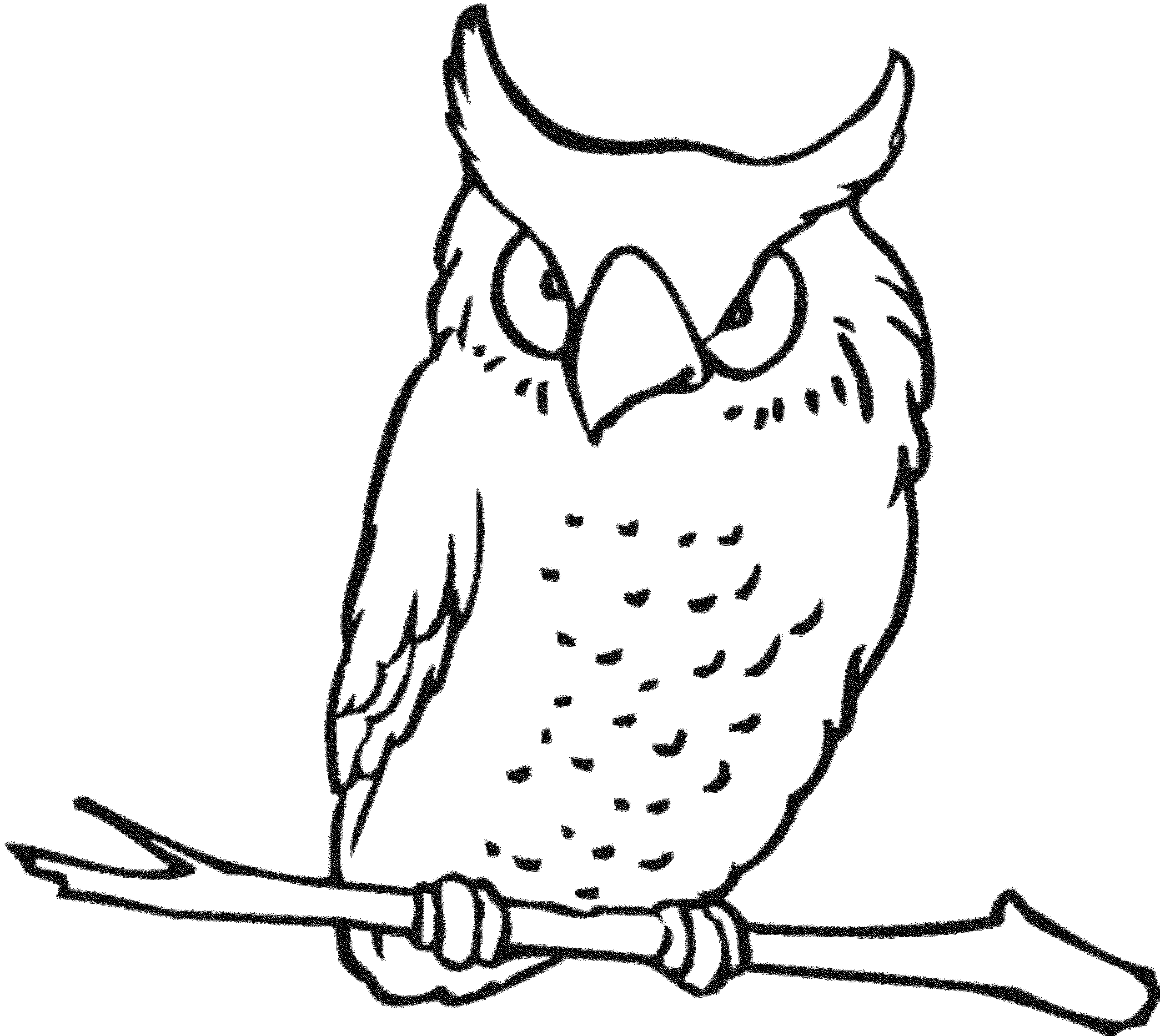 Download Print & Download - Owl Coloring Pages for Your Kids