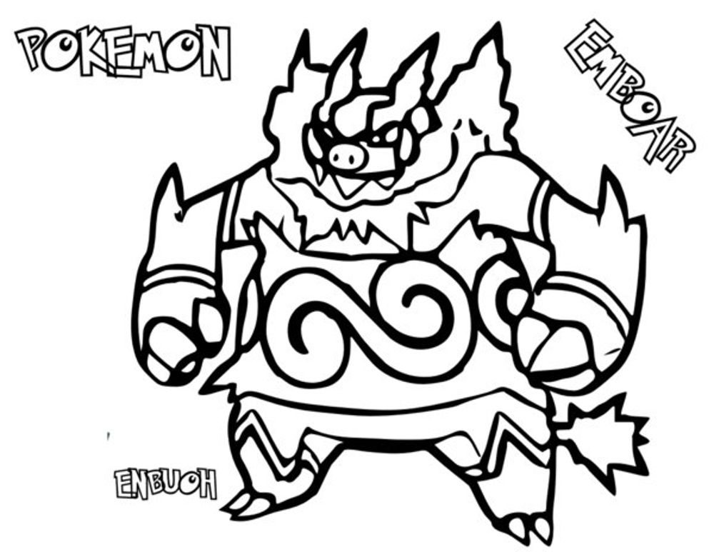 Print & Download - Pokemon Coloring Pages for Your Boys