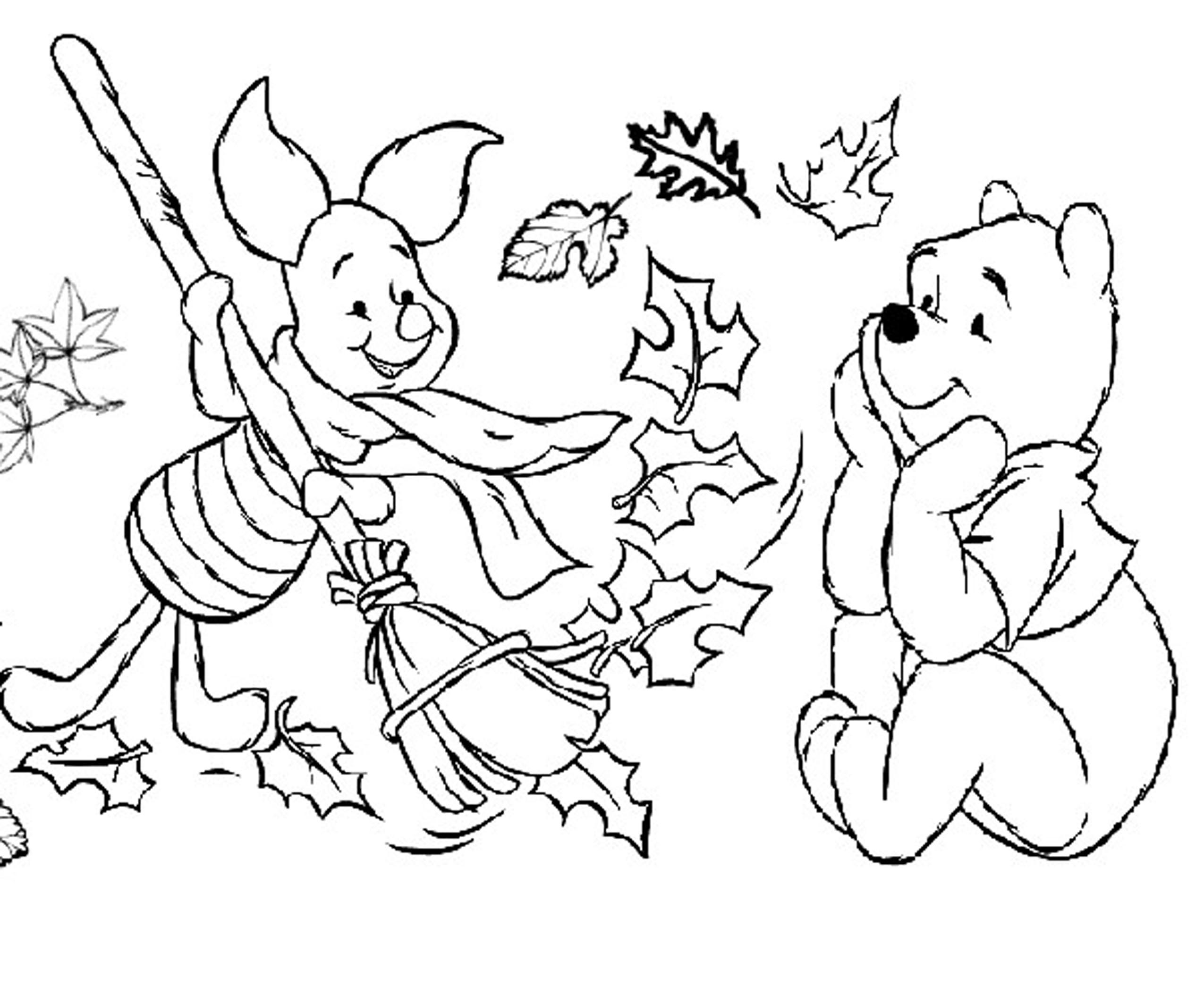 Print & Download - Fall Coloring Pages & Benefit of Coloring for Kids