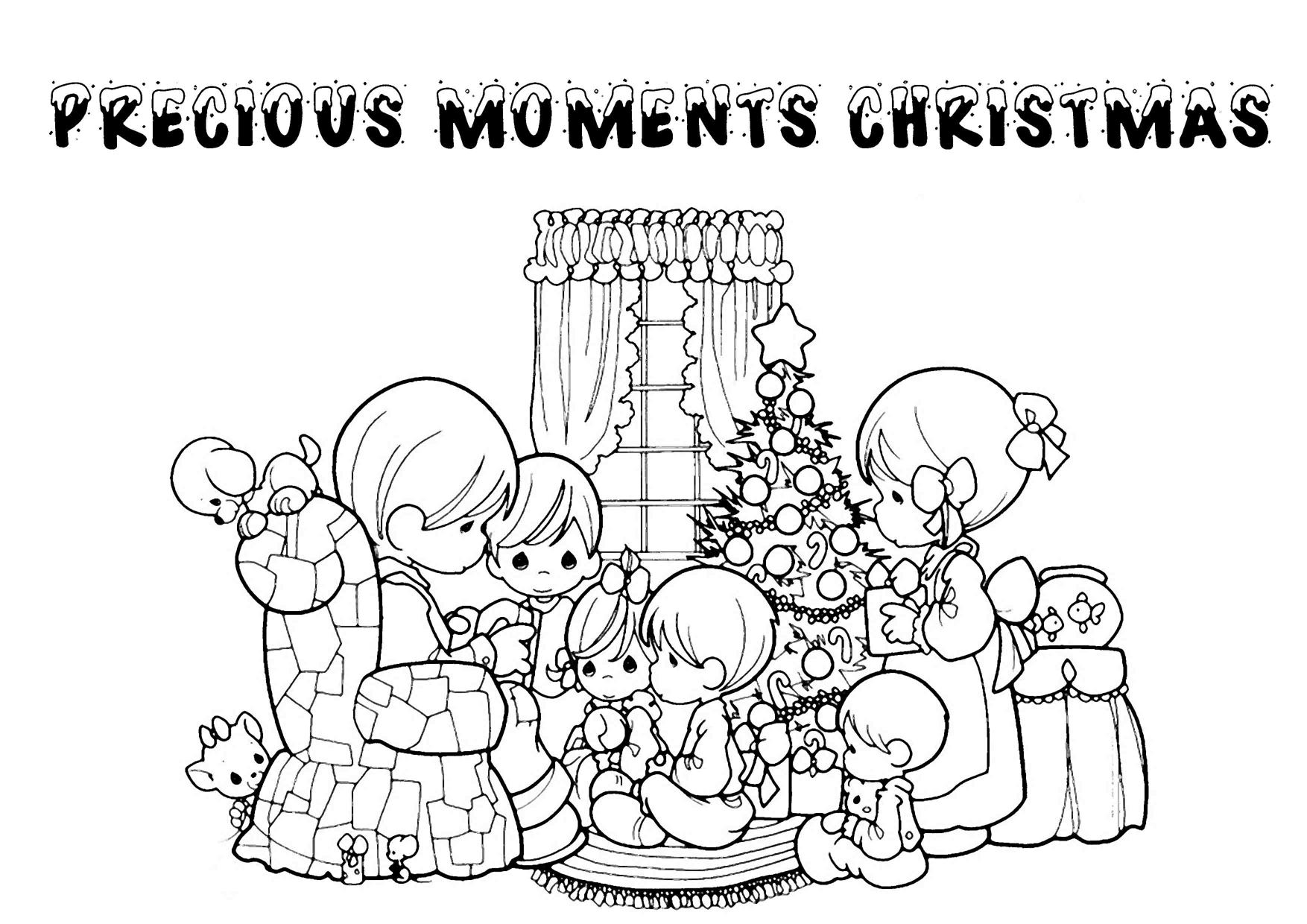 Gallery of Printable Christmas Coloring Pages for Kids