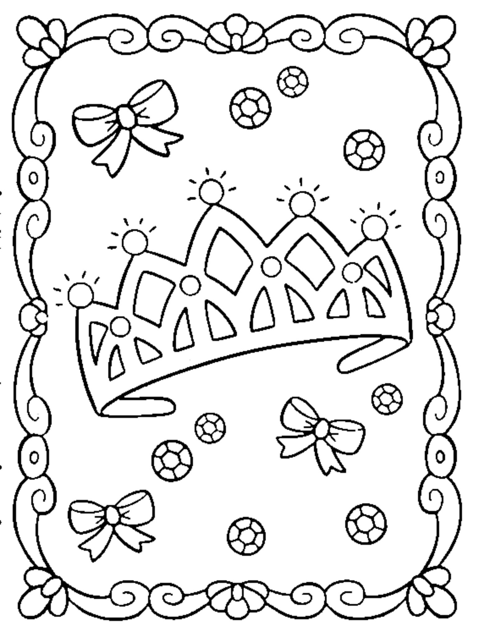 Princess Coloring Pages Printable Free