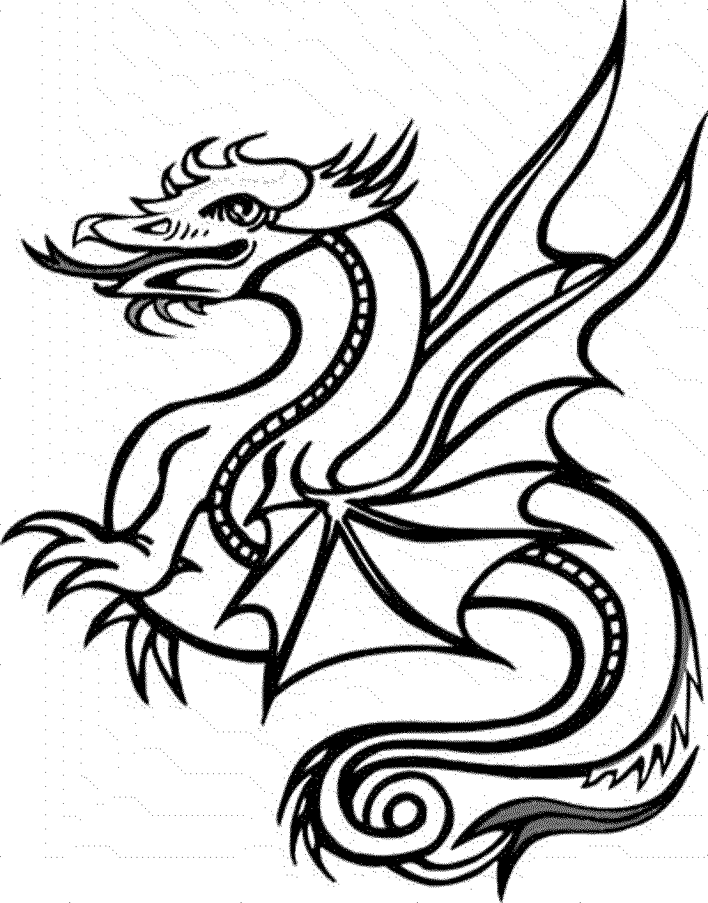 Color the Dragon Coloring Pages in Websites