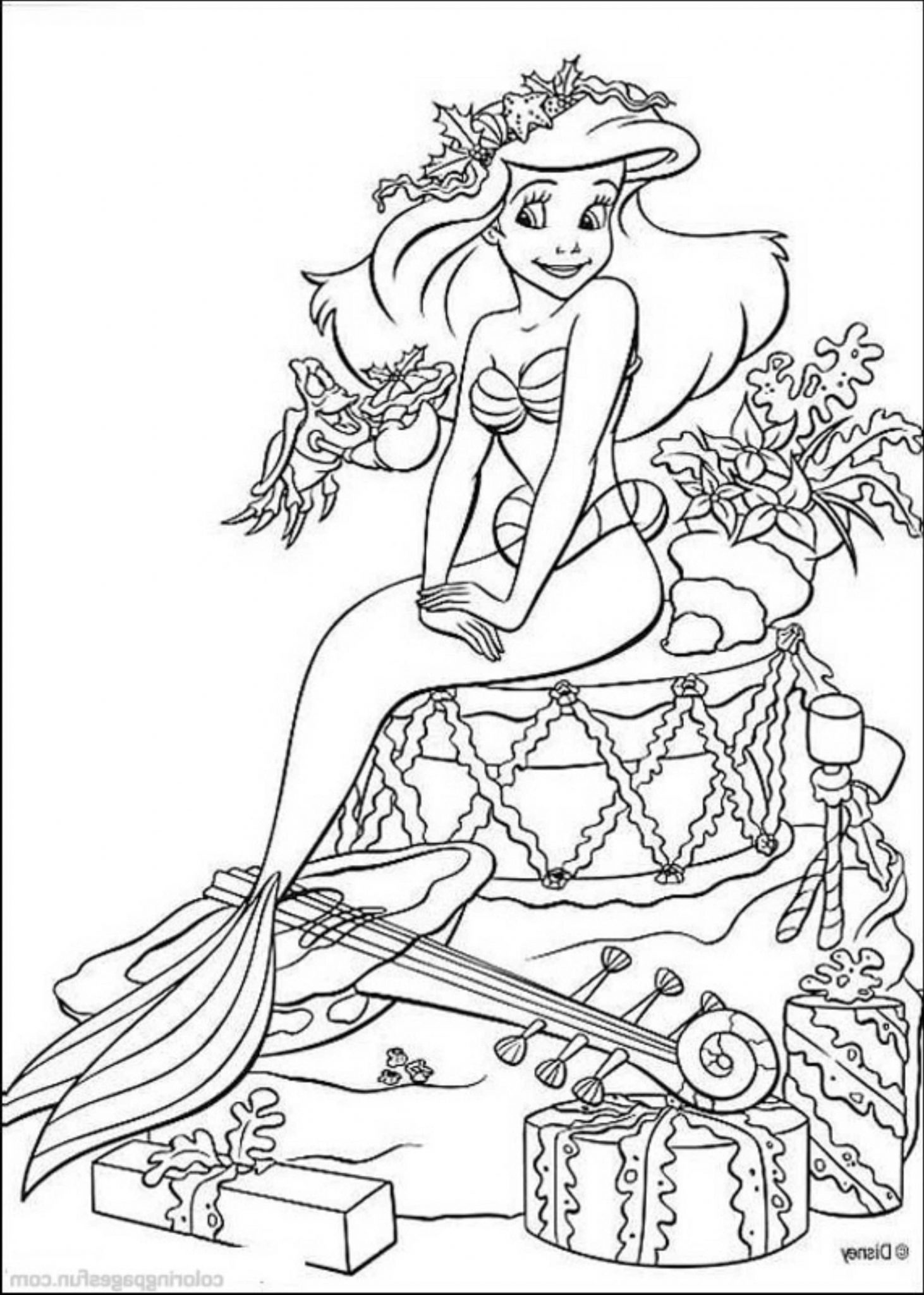 Print & Download Find the Suitable Little Mermaid Coloring Pages for