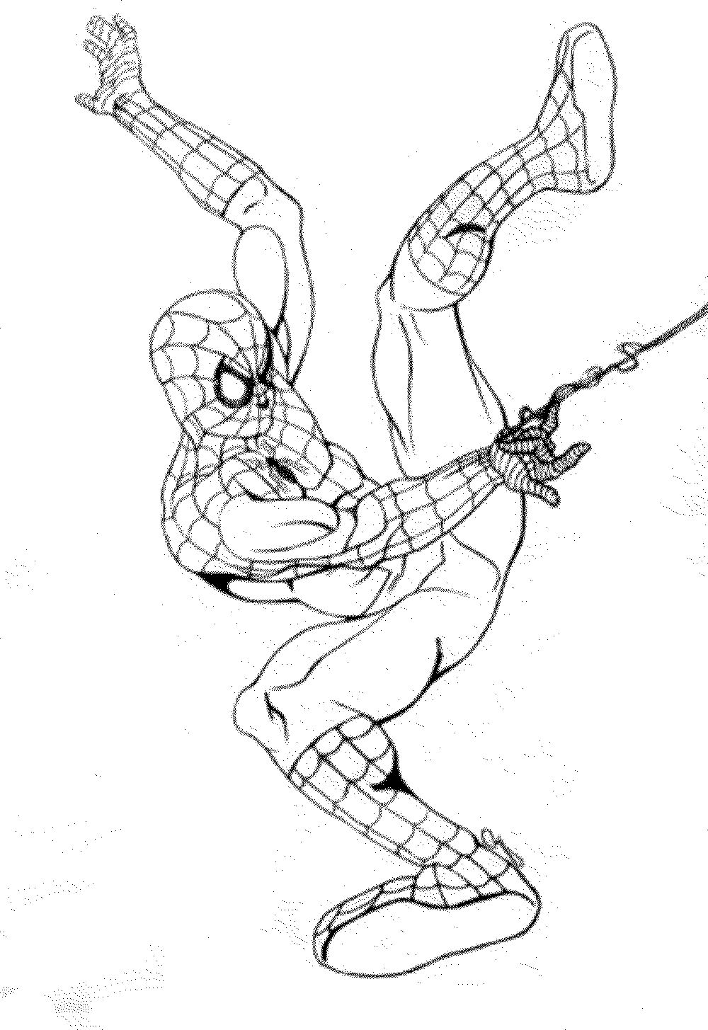 spiderman 4 coloring pages