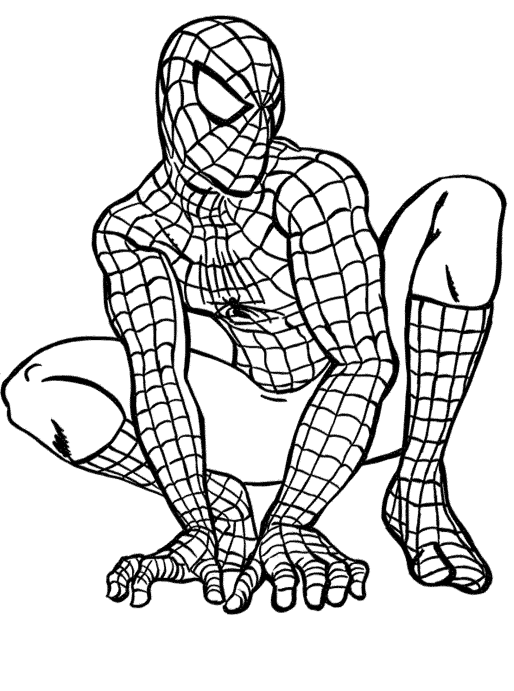 spiderman coloring pages download     BestAppsForKids.com