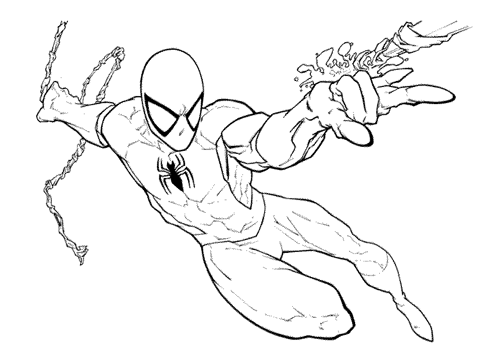 Print & Download - Spiderman Coloring Pages: An Enjoyable Way to Learn