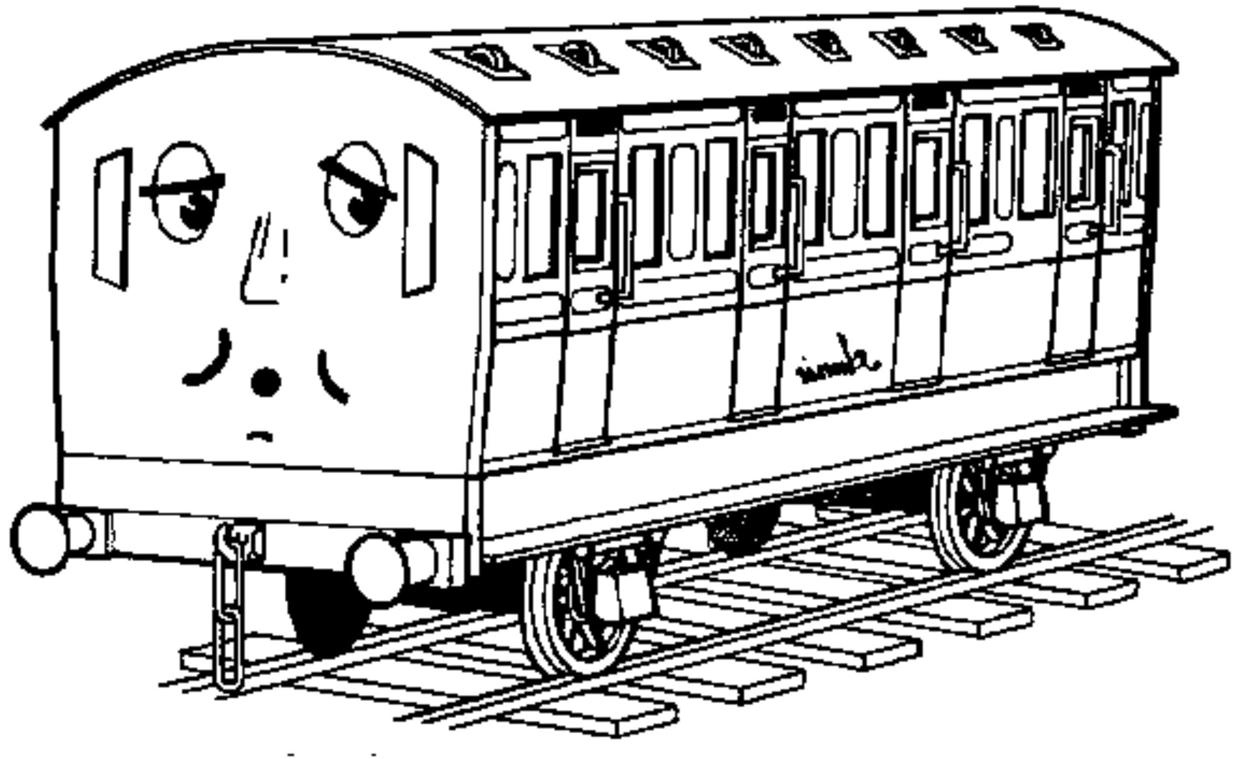 Gallery of Thomas the Train Theme Coloring Pages