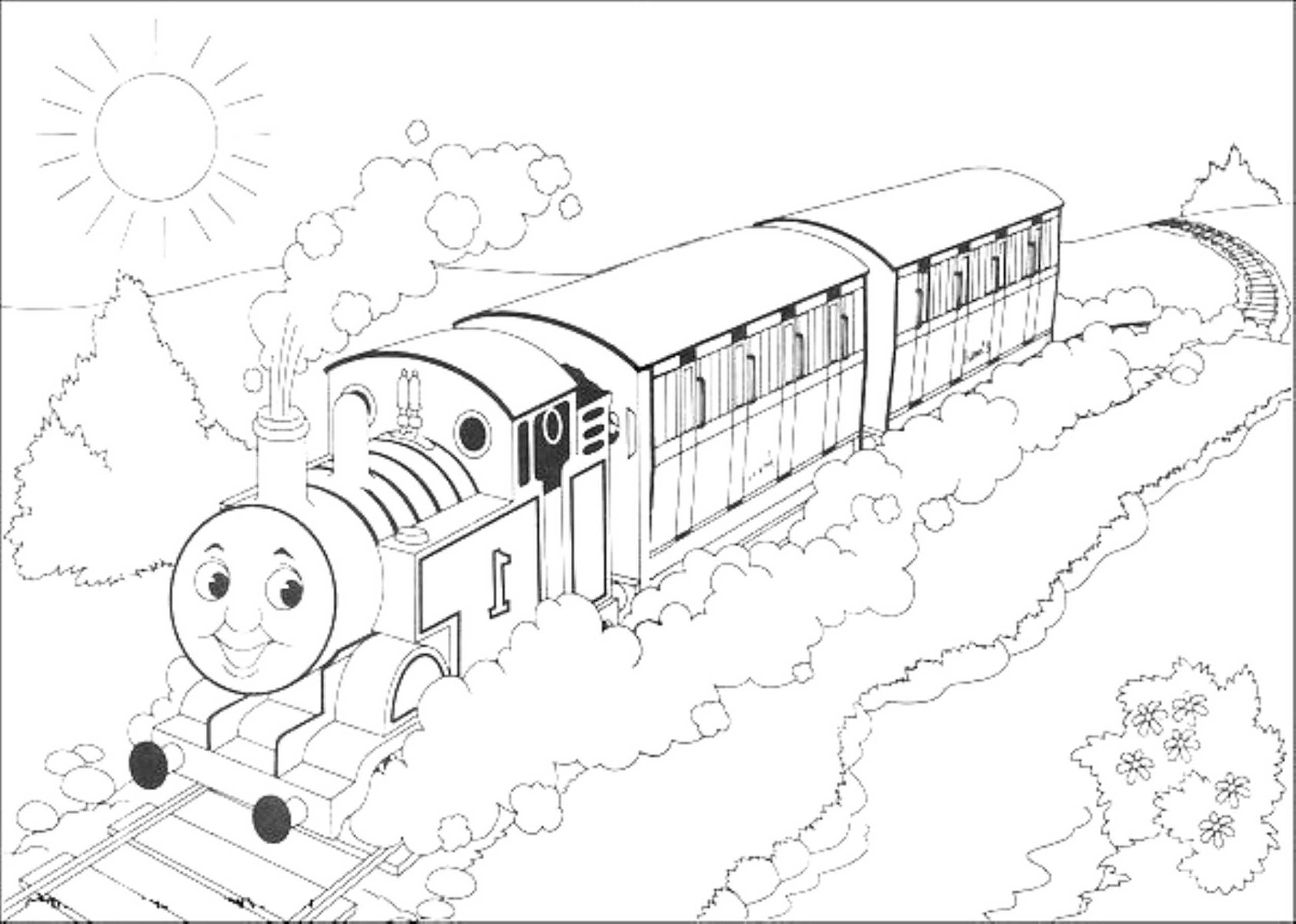 Thomas The Train Coloring Pages Printable Bestappsforkids Com