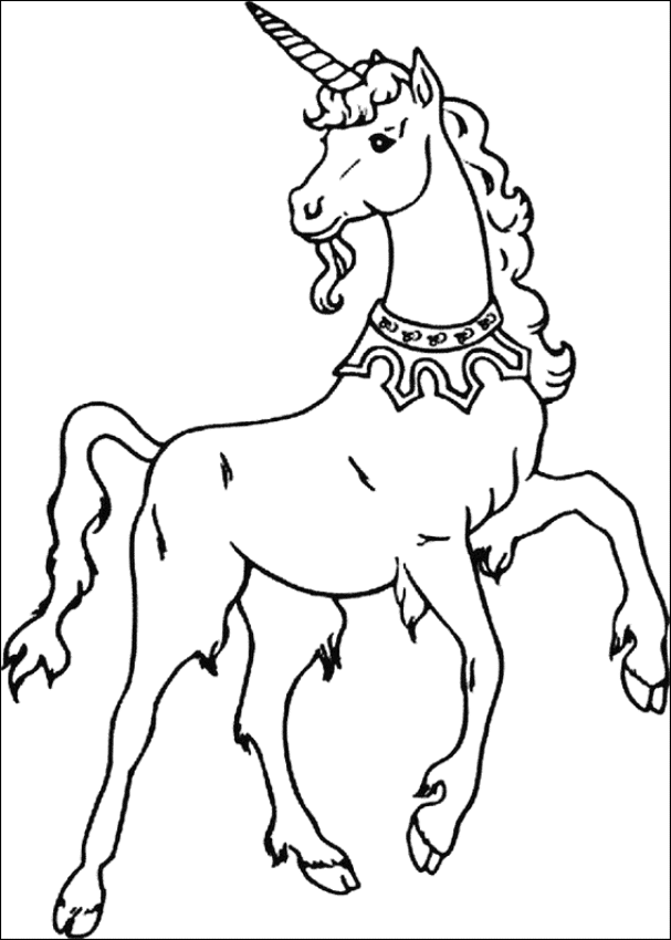 Print & Download - Unicorn Coloring Pages for Children