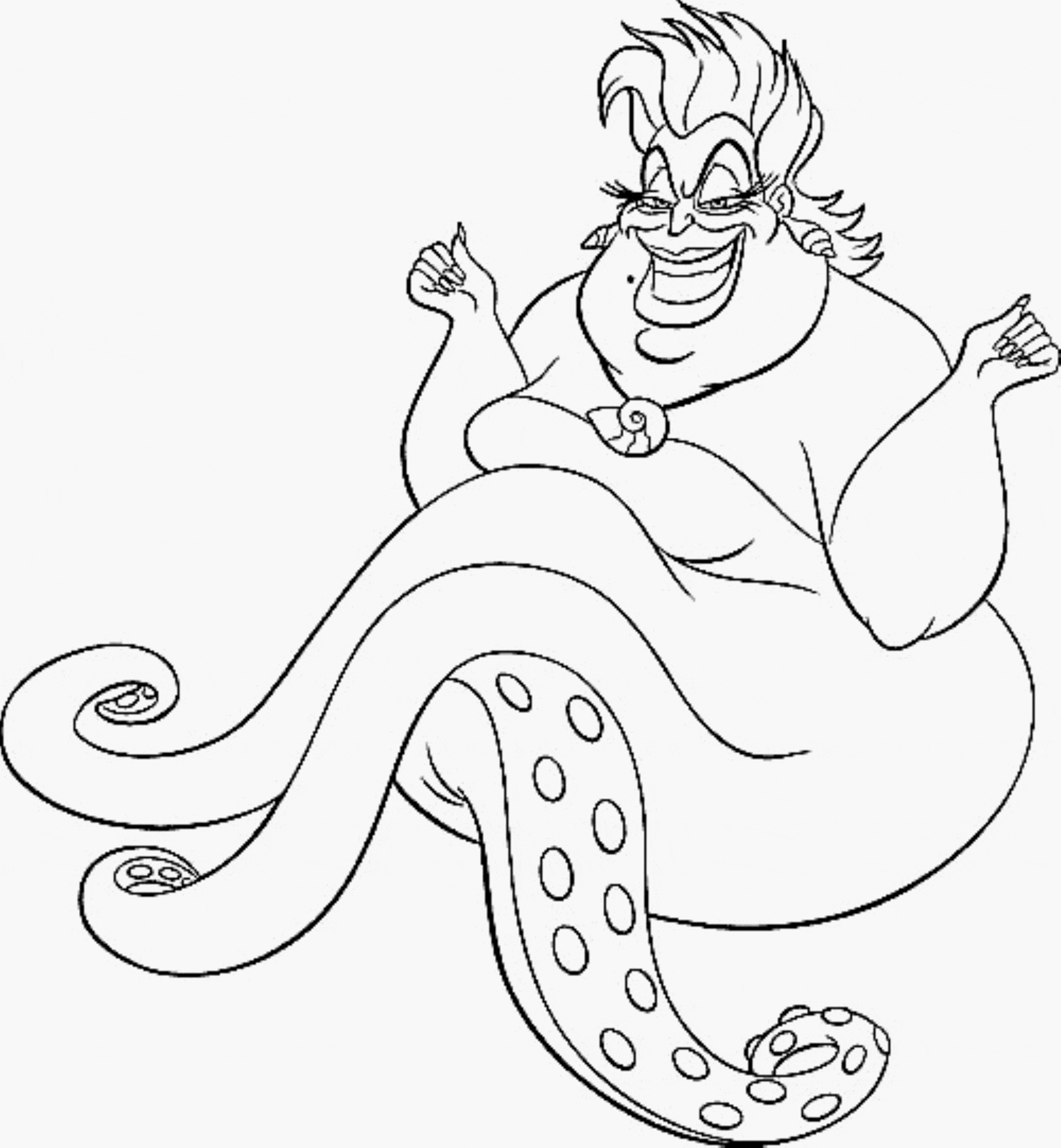 Print & Download Find the Suitable Little Mermaid Coloring Pages for