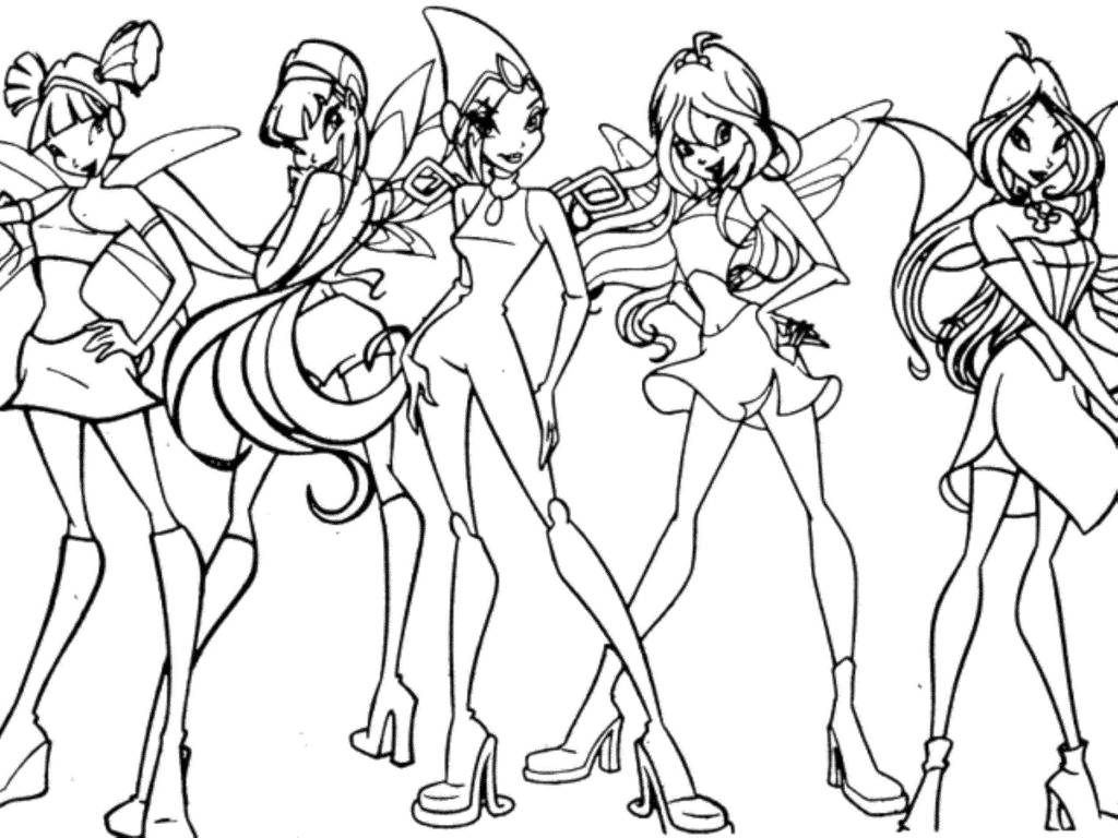 Winx Club Coloring Pages Bloom Bestappsforkids Com