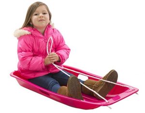 Snow Sled Kids Winter Toboggan Sled