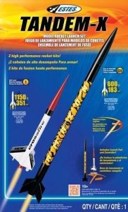 Qiyun Estes Flying Model Rocket Starter Kit Tandem x 1469