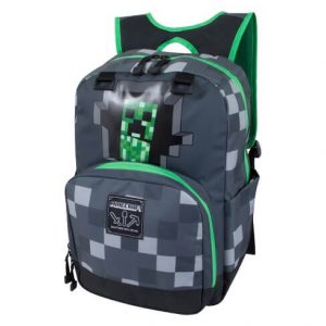JINX-Minecraft-Creepy-Creeper-Kids-Backpack-