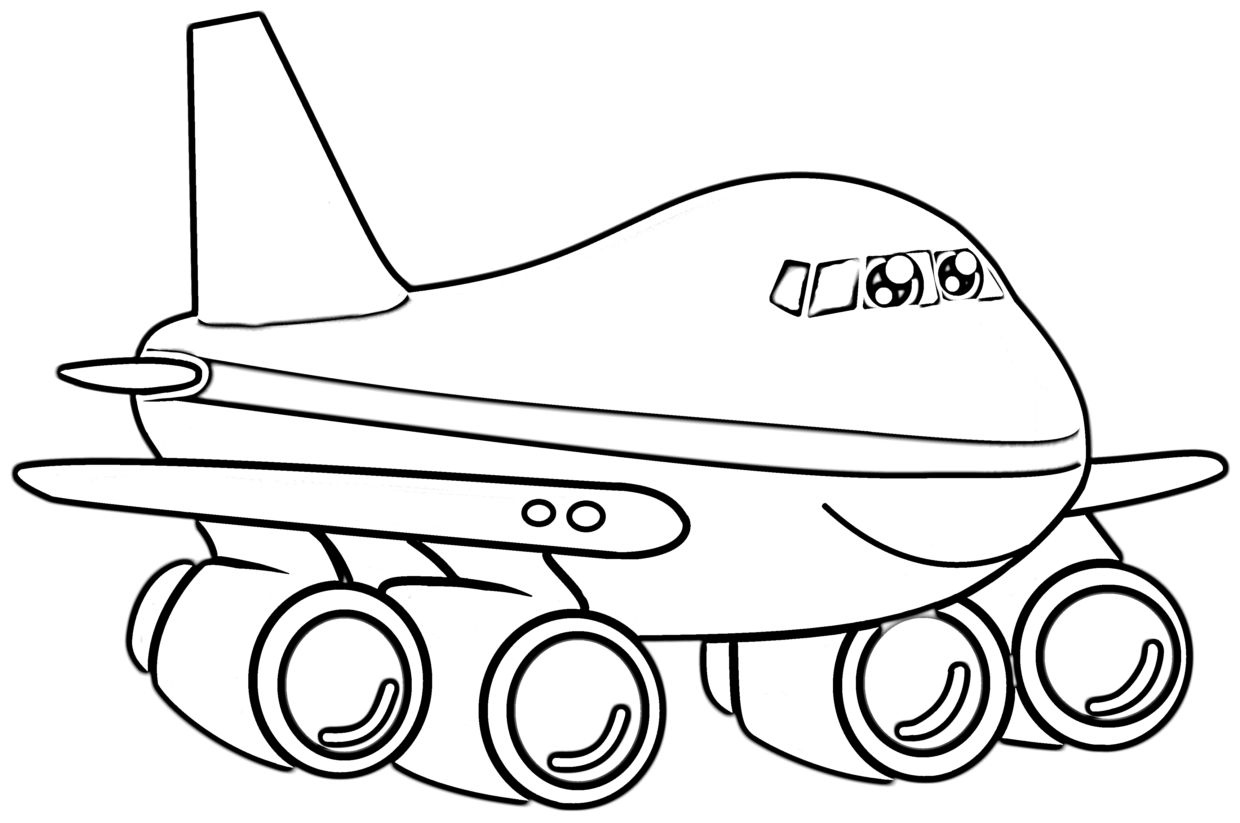 10 Free Airplane Coloring Pages for Kids | | BestAppsForKids.com