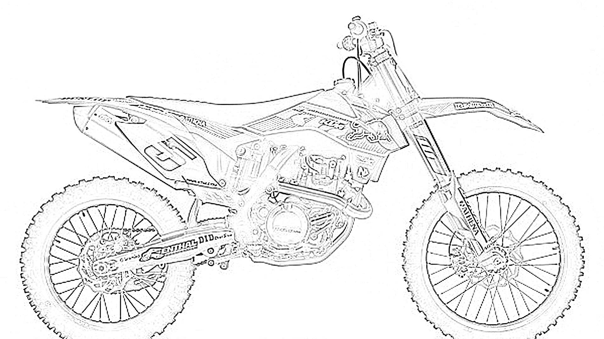 10 Free Dirt Bike Coloring Pages For Kids Save Print Enjoy 