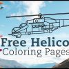 8 Free Helicopter Coloring Pages for Kids