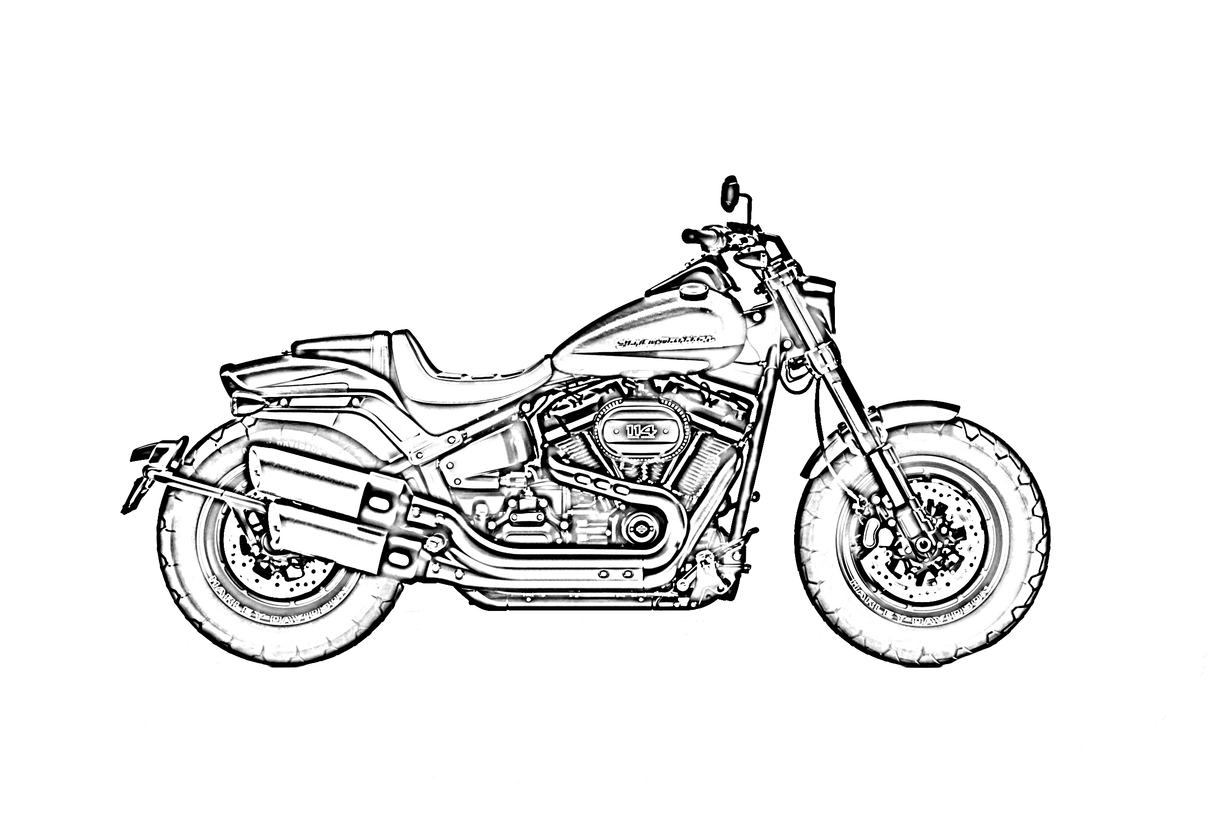 176 Unicorn Harley Davidson Coloring Pages with Animal character
