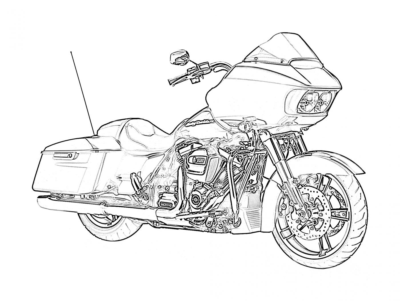 10 Free Harley Davidson Coloring Pages For Kids BestAppsForKids