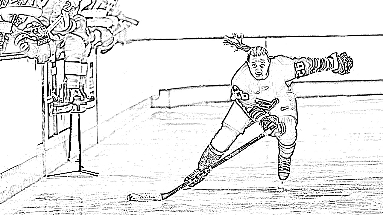 11 Free Hockey Coloring Pages For Kids Bestappsforkids Com