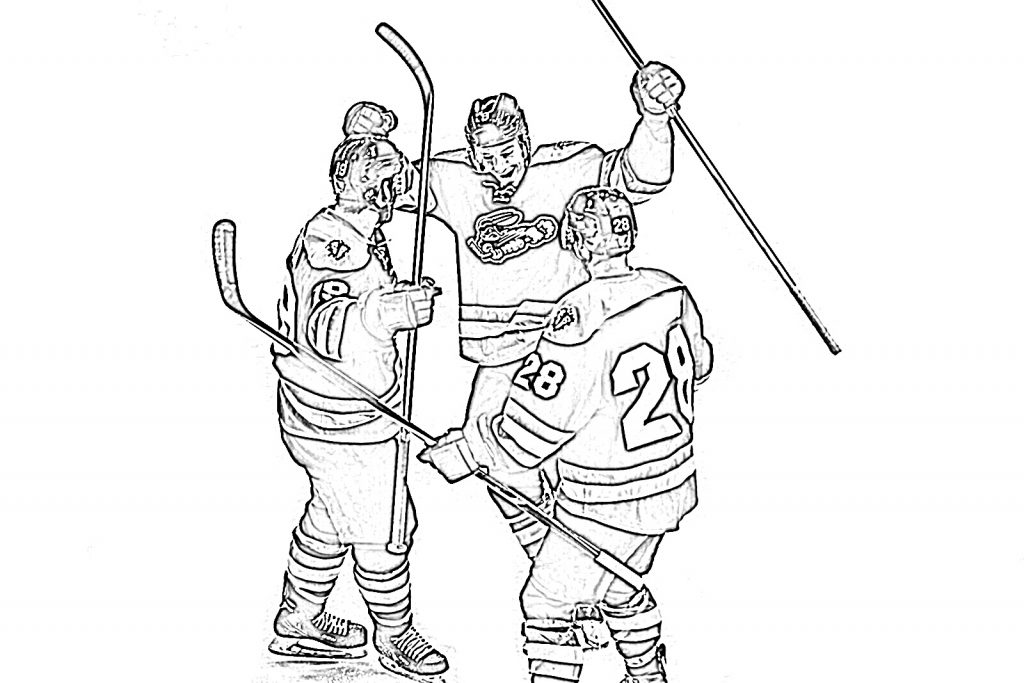 11 Free Hockey Coloring Pages for Kids | | BestAppsForKids.com